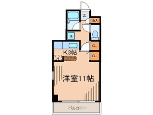 アルデ－ル江坂の物件間取画像